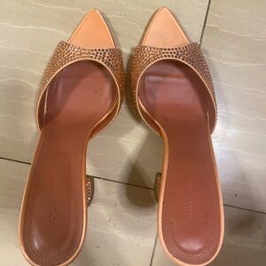 Amina muaddi sexy heels size 39 1/2.